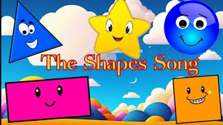 The Shapes Song Triangle Rectangle Song Shapes RhymesCircleLearn Shapes with Names [upl. by Repotsirhc102]