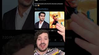 Kumail Nanjiani Cast as Booster Gold in James Gunn DCU superman dcu boostergold [upl. by Fita]