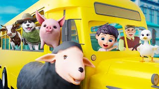 Wheels On The Bus Go To Town  BINGO Song  MORE CoComelon Baby Song  Nursery Rhymes amp Kids Songs [upl. by Meta]