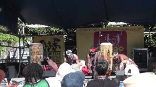 Titos Sompa  Live at the 2012 Congo Square Rhythms Festival [upl. by Ahseyd]