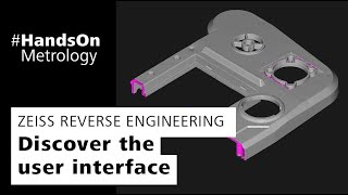 ZEISS REVERSE ENGINEERING Software user interface [upl. by Koziarz980]