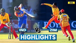 IND Vs ZIM Highlights Zimbabwe Creates History Beat India By 13 Runs I India Vs Zimbabwe Highlights [upl. by Zaller]