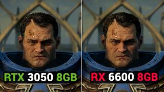 Nvidia RTX 3050 8GB vs AMD RX 6600 Test in New Games 2024 [upl. by Mendez200]