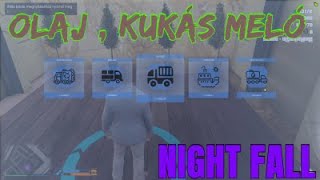 GTA 5 Night fall Kukás  olaj szállító munka [upl. by Aicilehp]