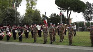 Cerimonia di rientro della Brigata Granatieri di Sardegna dal Libano [upl. by Ardnosak791]