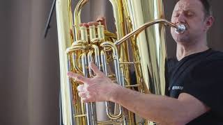 François Thuillier Tuba Bb Solo quot Un ptit Rhum  quot [upl. by Longan]