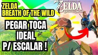 ZELDA BREATH OD THE WILD  COMO PEGAR BANDANA DE ESCALA CLIMBING SET  DICA INICIANTE  ZELDA BOTW [upl. by Htebasil]