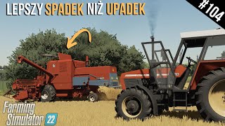 Pierwsze ŻNIWA Bizonem na odcinku 😍 Pszenica na usługach 🌾 Sprzedaż 🐷 quotLepszy spadekquot 104🚜FS22 [upl. by Epp]