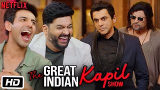 The Great Indian Kapil Show Full Episode 13 with Kartik Aaryan and mother Mala Tiwari  Sunil Grover [upl. by Elleina]