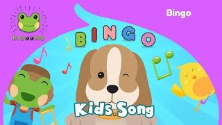 BINGO Song  Kidoong Nursery Rhymes amp Kids Songs [upl. by Hgiel46]