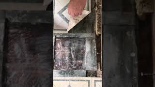 Asbestos Floor Tiles How to tell if your old house flooring may contain asbestos [upl. by Aleuqahs]