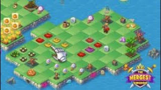 Episode 54  Mergest kingdom walkthrough gameplay  Merge puzzle game android gameplay [upl. by Nabala]