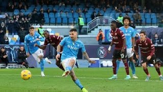 NAPOLI SALERNITANA 2  1 GENOA SALERNITANA 0  0 RISULTATI OTTIMI [upl. by Berk]