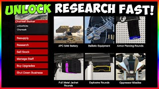 How To Complete Bunker Research Fast [upl. by Narcissus]