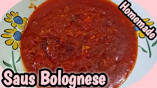 Resep membuat Saus Bolognese  Untuk Saus Pizza  Saus Spagheti [upl. by Lesak]