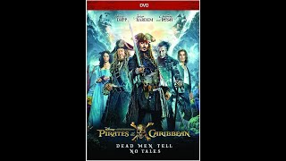 Pirates of the Caribbean Dead Men Tell No Tales 2017 DVD Overview [upl. by Marj]