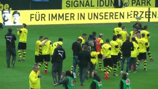 BVB  Werder Abschied von Jürgen Klopp und Sebastian Kehl [upl. by Rehpotsyrk994]