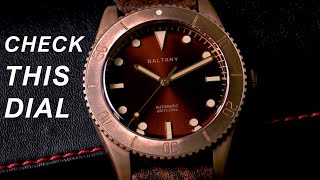 A Cheap but Great Bronze Submariner Homage Baltany Retro Diver [upl. by Bitthia]