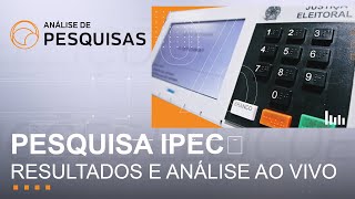 Ipec ao vivo Lula x Bolsonaro em SP RJ e MG pesquisa para governador e mais  27092022 [upl. by Concepcion]