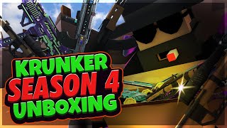 INSANE Season 4 Krunker Unboxing 1000000 KR [upl. by Elwira529]