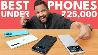 Best Phones Under Rs 25000 Q1 2024  Let’s Make it Easy [upl. by Argile602]