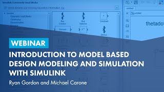 Introduction to Model Based Design Modeling and Simulation with Simulink [upl. by Noitna337]