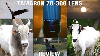 Tamaron 70300 mm f4563 Di III RXD Review with sony a7m3 E mount full camera [upl. by Assisi]