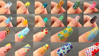 Easy and beautiful nail art for beginners  diseños de uñas 2024 [upl. by Armil]