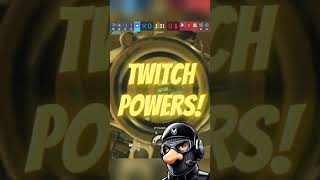 The Twitch F2 Gives You Powers rainbowsixsiege xbox [upl. by Reace]