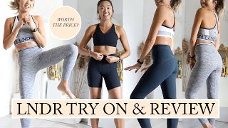 LNDR TRY ON amp REVIEW Worth The Price Best Leggings [upl. by Harv366]