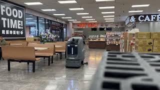 Revolutionizing Supermarket Cleaning with Autonomous Robots  Sparkoz [upl. by Ahsieyk]