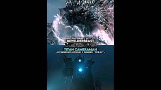 Bewilderbeast vs upgraded titan cameraman short skibiditoilet howtotrainyourdragon2 [upl. by Kanya457]