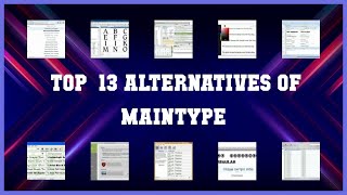 MainType  Top 13 Alternatives of MainType [upl. by Otto]