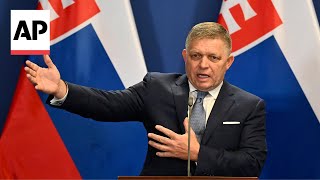 Situation after shooting of Slovakia Prime Minister Robert Fico  AP Explains [upl. by Herminia]