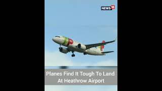 Storm Eunice At Londons Heathrow Airport  Storm Eunice Video  Shorts  Trending  CNN News18 [upl. by Tarrah686]