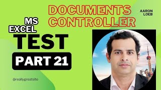 MS Excel Test Documents Controler [upl. by Annahsad459]