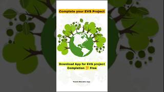 EVS project app for School College Commerce Science amp Arts  Maharashtra state Board EVS App [upl. by Vaules]