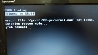 Fix GRUB Rescue Error in Arch Linux [upl. by Meredeth899]