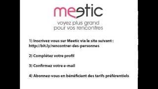 Meetic Gratuit  Inscription et abonnement gratuits TUTO [upl. by Angelle]