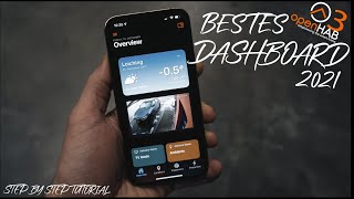 MY FAVORITE OPENHAB 3 DASHBOARD  openHAB Visualisierung  Bestes openHAB3 Dashboard 2021 [upl. by Aiuhsoj]