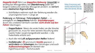 Mechanik II 3 Messen von Kräften  Federkraftmesser  HookeGesetz Reihen und Parallelschaltung [upl. by Htabmas]