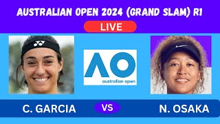 NOSAKA vs C GARCIA  AUSTRALIAN OPEN R12024LIVEPLAYBYPLAYLIVESTREAMTENNIS TALK [upl. by Cymbre]