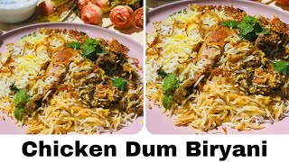 Hyderabadi chicken biryani  how to make chicken biryani recipe at home restaurant style biryani [upl. by Josee725]