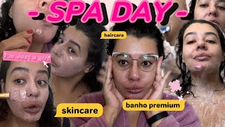 SPA DAY em casa  SPA DAY completo  GLOW UP em casa [upl. by Bearnard]