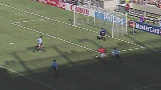 Netherlands  Argentina Bergkamp Goal 1998 HD [upl. by Otrebireh]