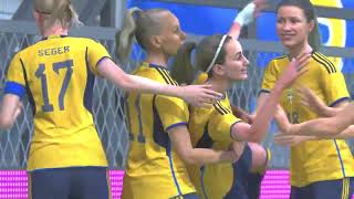 Sweden vs Italy 50 Highlights Goals  Football FIFA Women World Cup 2023 [upl. by Nace]