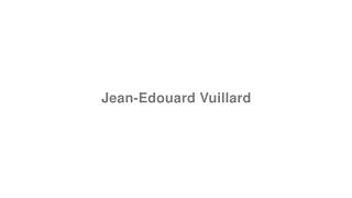 How to Pronounce quotJeanEdouard Vuillardquot [upl. by Lrak]