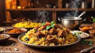 ROYAL Awadhi Biryani  Lucknows Most ICONIC Recipe The king of biryanis bakeyourwayxg1yj [upl. by Tabber582]