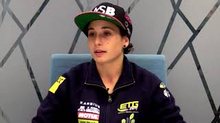 Ana Carrasco primera mujer que gana una prueba mundial de motociclismo [upl. by Judson738]