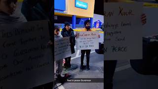 Candle light march in the memory of Gursimran Kaur a Walmart employee who lost her life  Halifax [upl. by Anillek239]